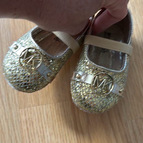 Michael Kors Gold Kids Shoes - Picture 11 of 15
